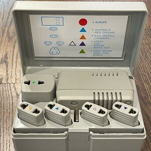Foreign Voltage Adapter - Multiple Countries - Europe Australia US Asia UK
